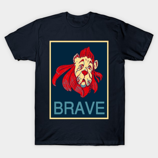 A Vote For Courage T-Shirt by Yellowonder